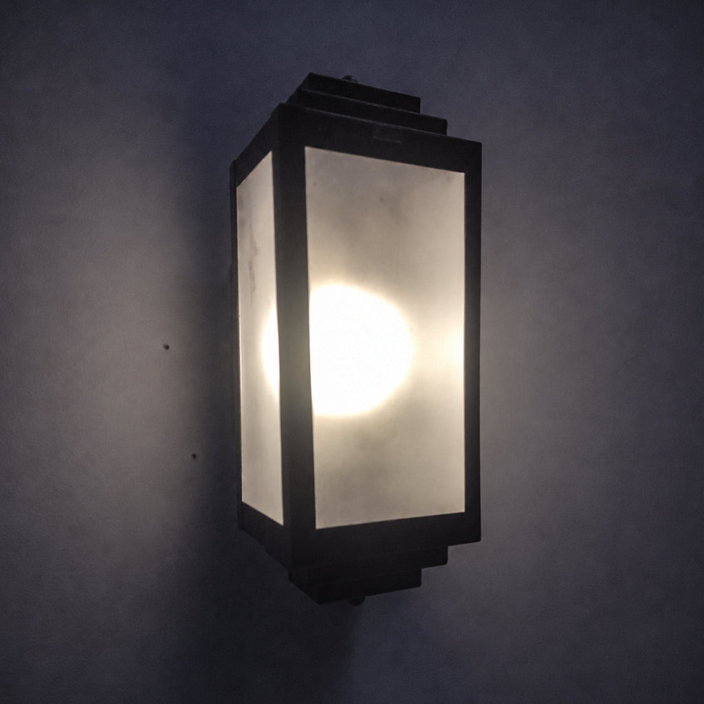 Welcome Wall Bracket Outdoor Light