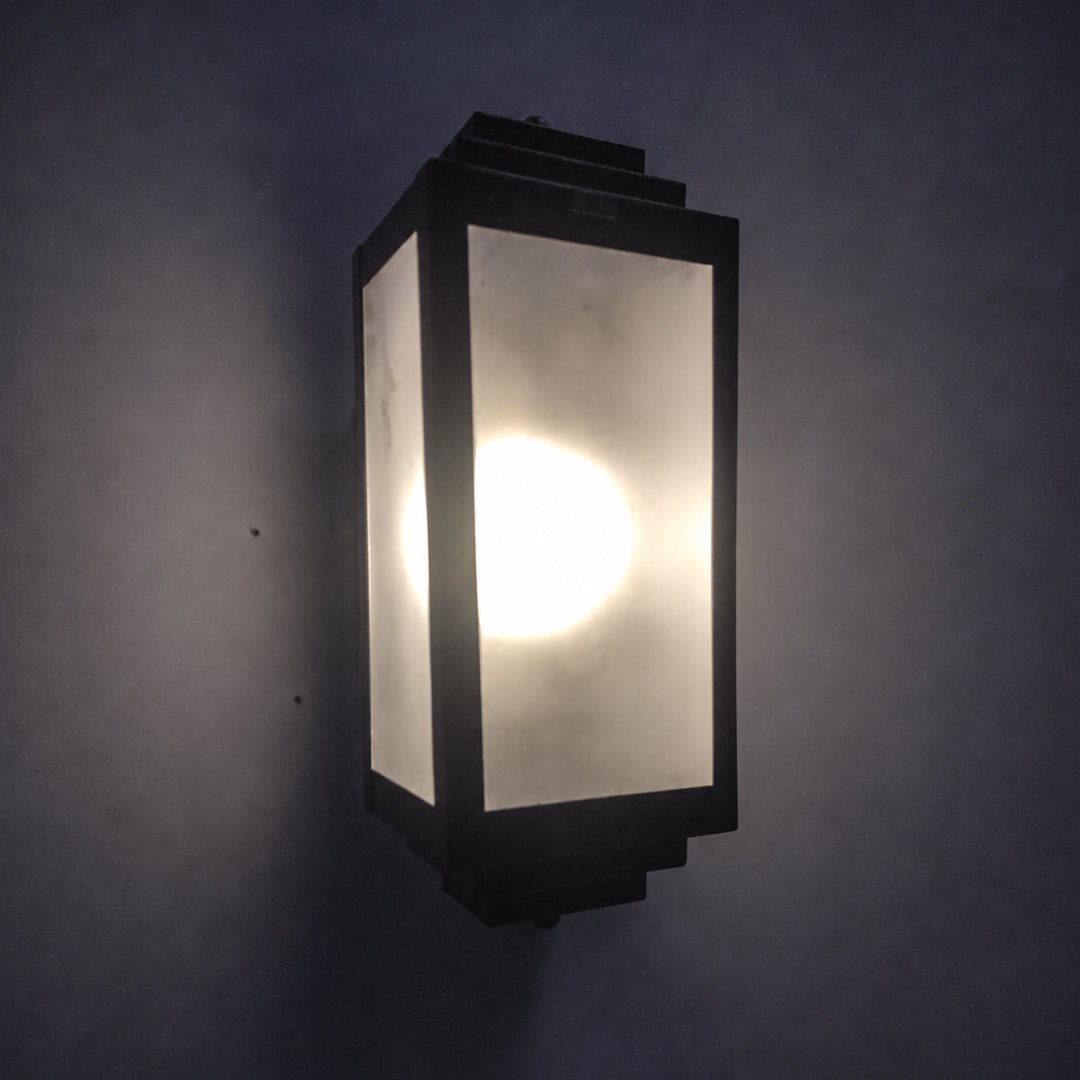 Welcome Wall Bracket Outdoor Light