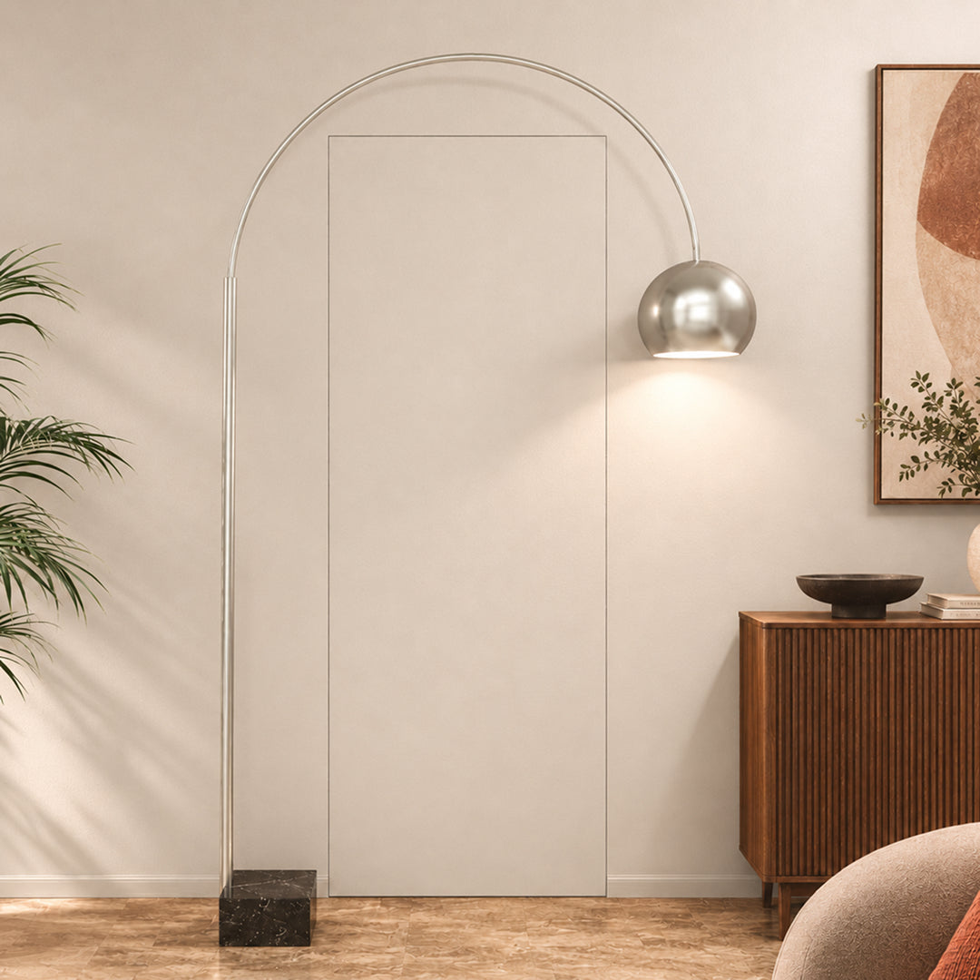 Arch Floor lamp with Dome shade