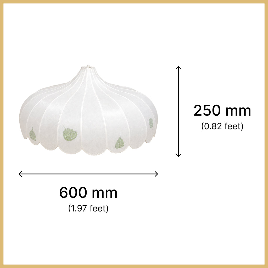 24”,750mm Flower   Pendent
