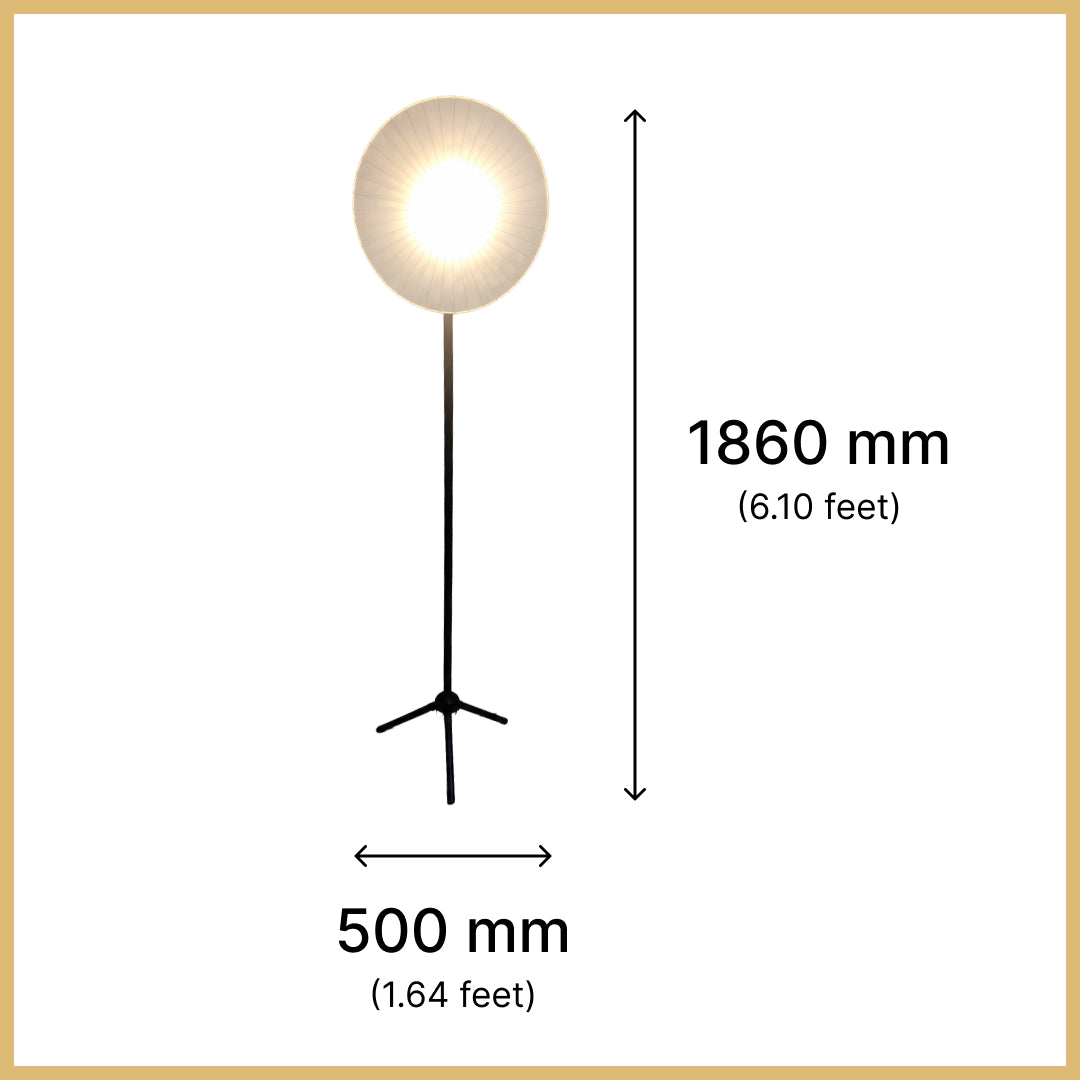 12W LED Sun Flower/tripod Standard Lamp