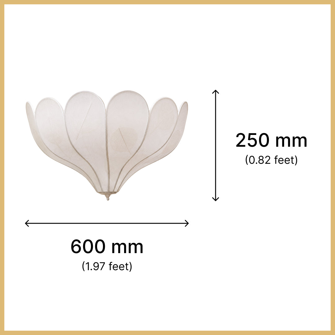 18” ,450mm Flower Surface Mounted
