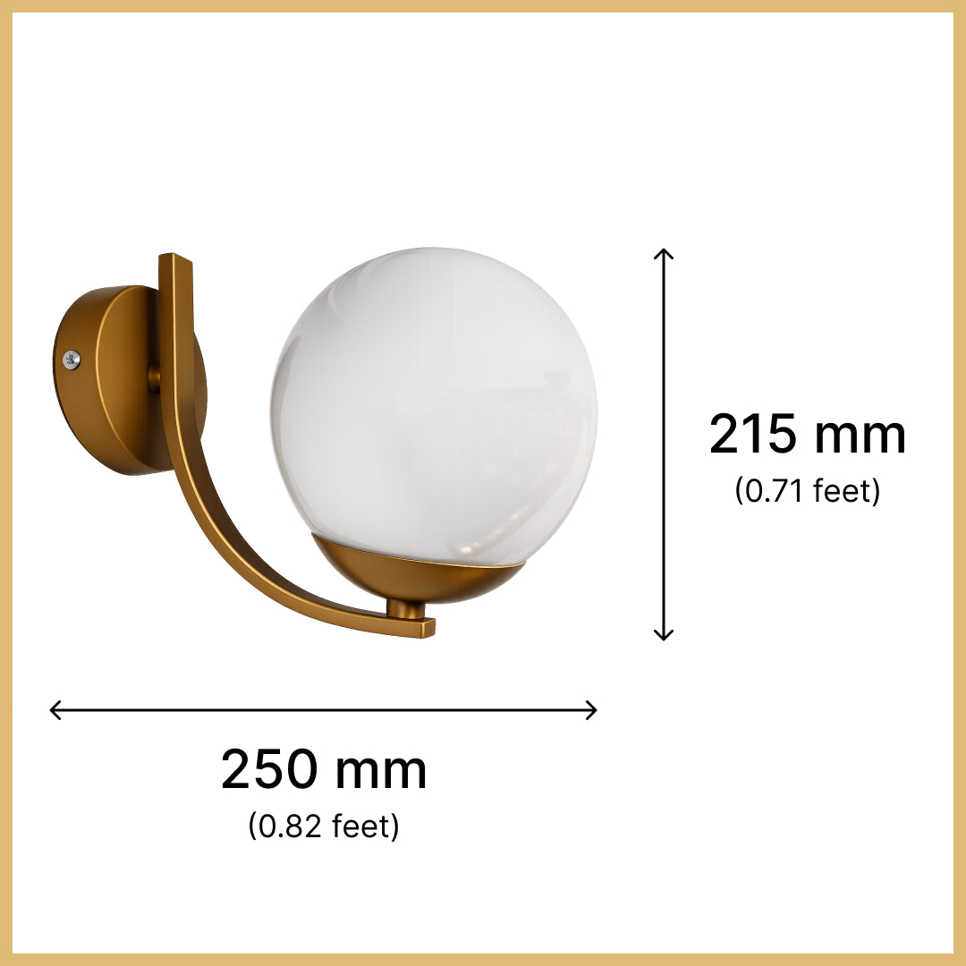 6” Globe Wall Bracket