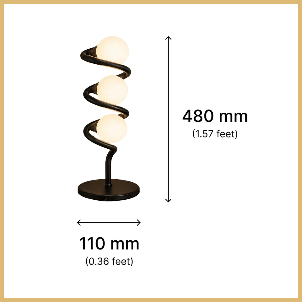Spiral Table Lamp