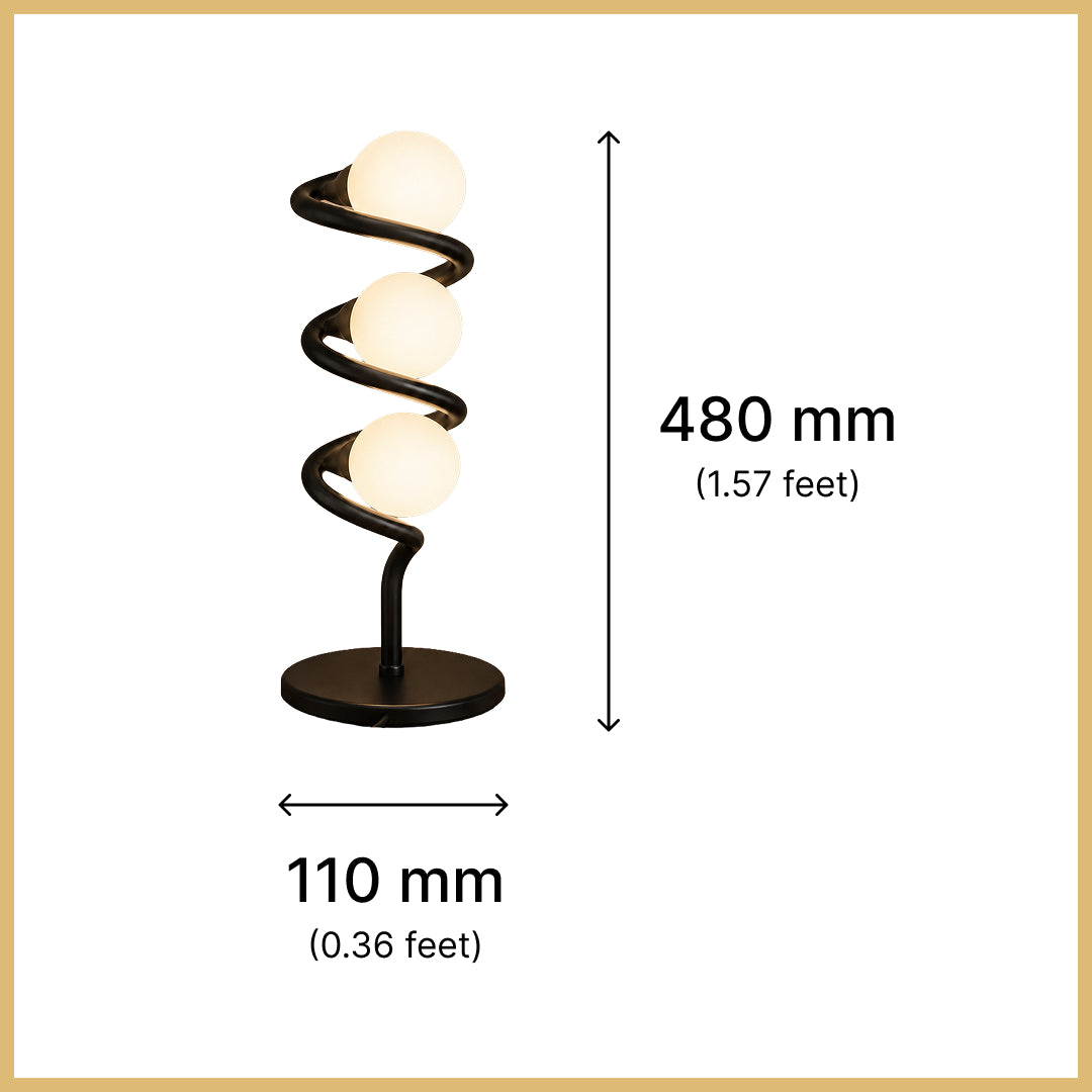 Spiral Table Lamp