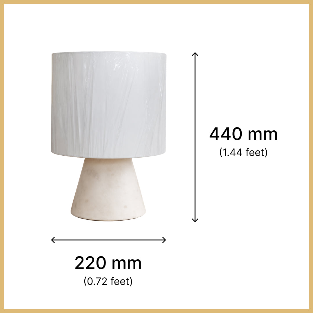 Marble Base Table Lamp
