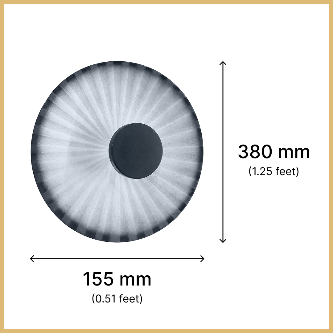 4Watt Sun Flower Round Wall Bracket