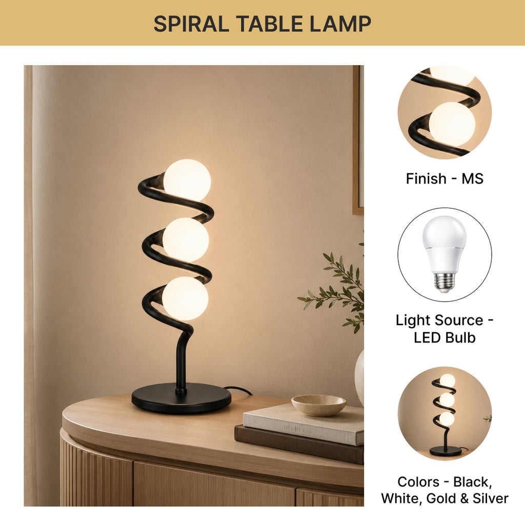 Spiral Table Lamp