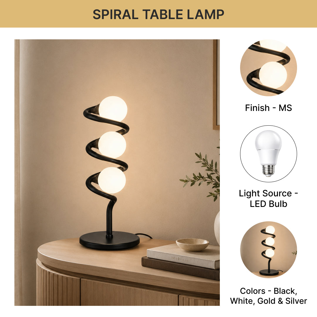 Spiral Table Lamp