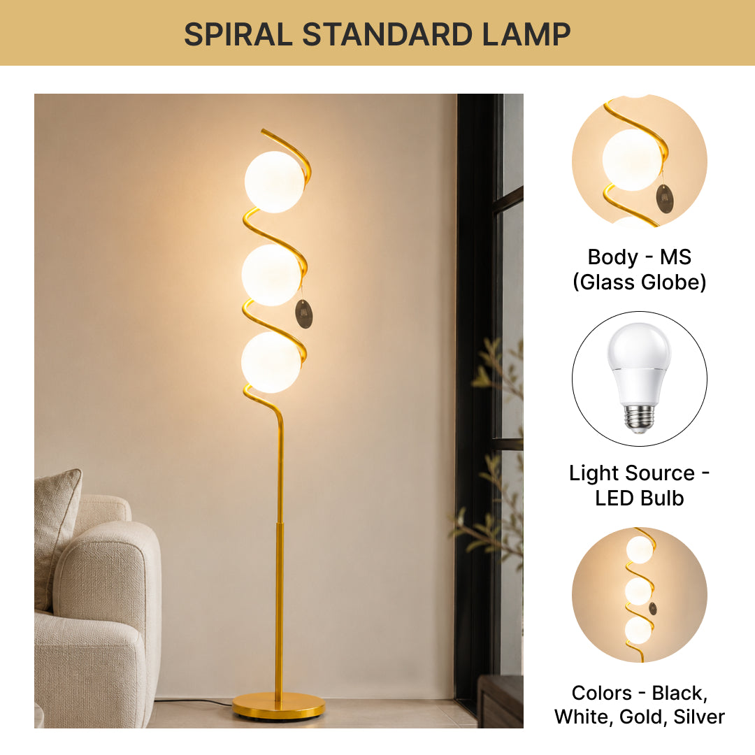 Spiral Standard lamp