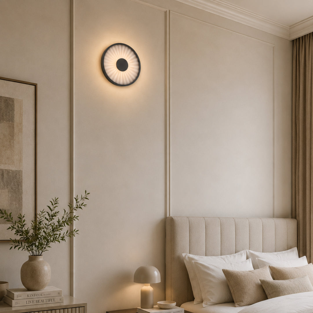 4Watt Sun Flower Round Wall Bracket