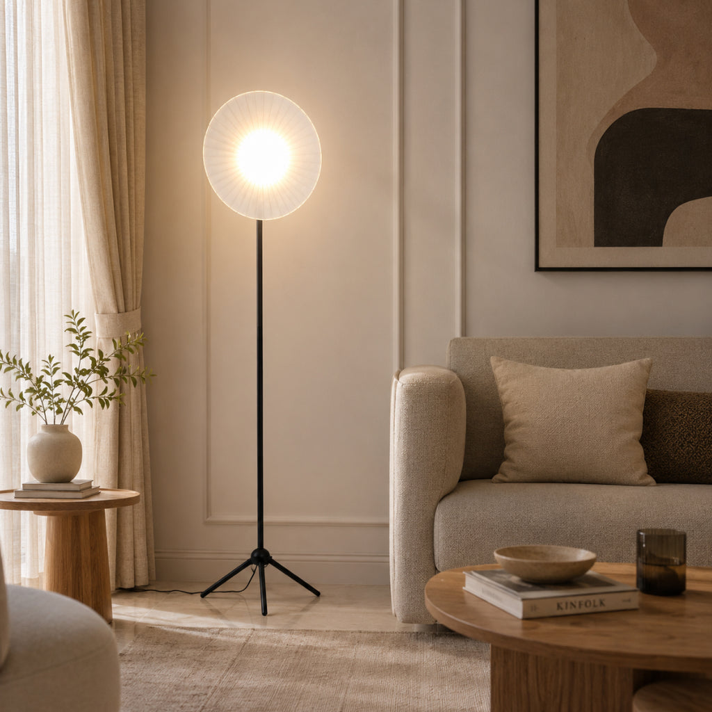 12W LED Sun Flower/tripod Standard Lamp