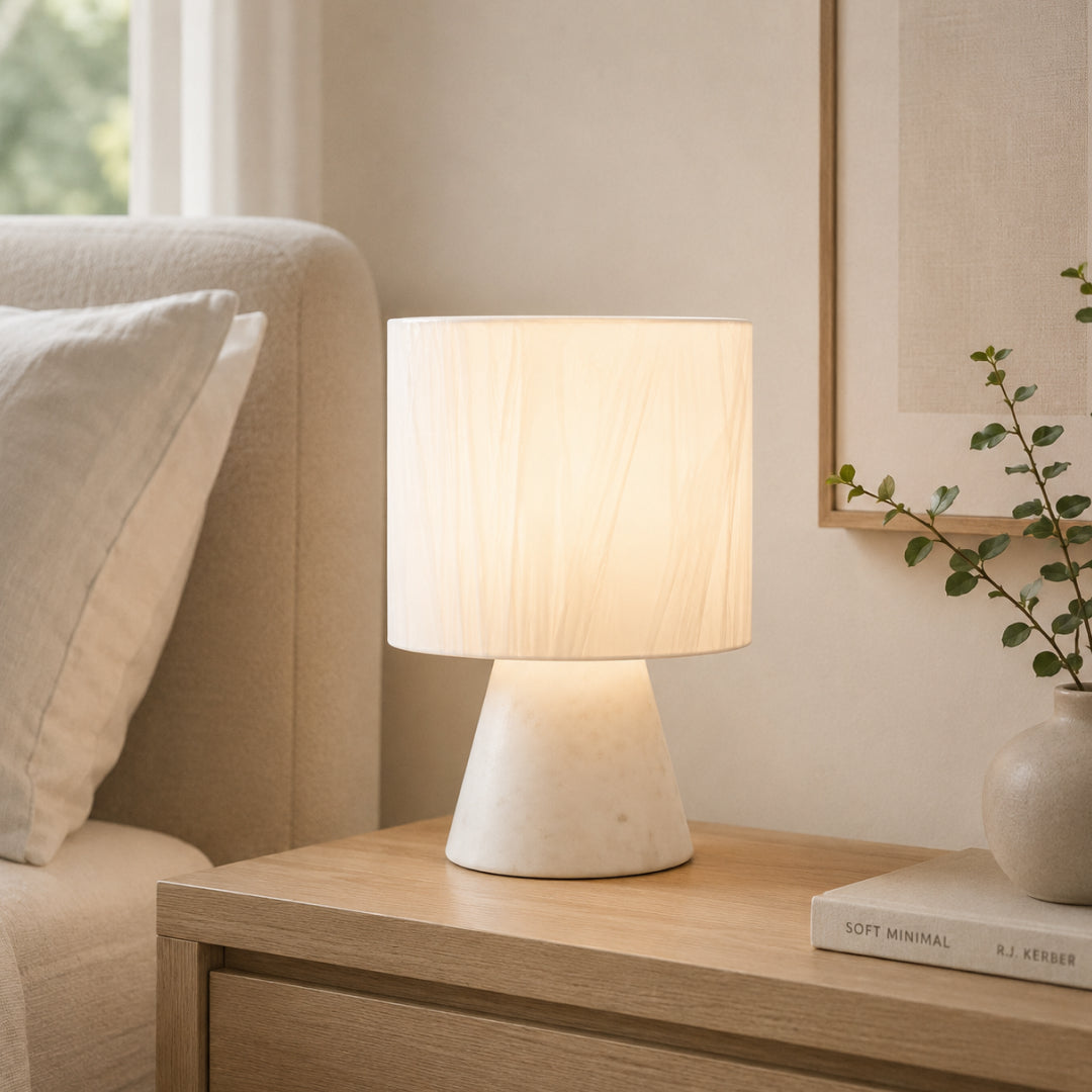 Marble Base Table Lamp