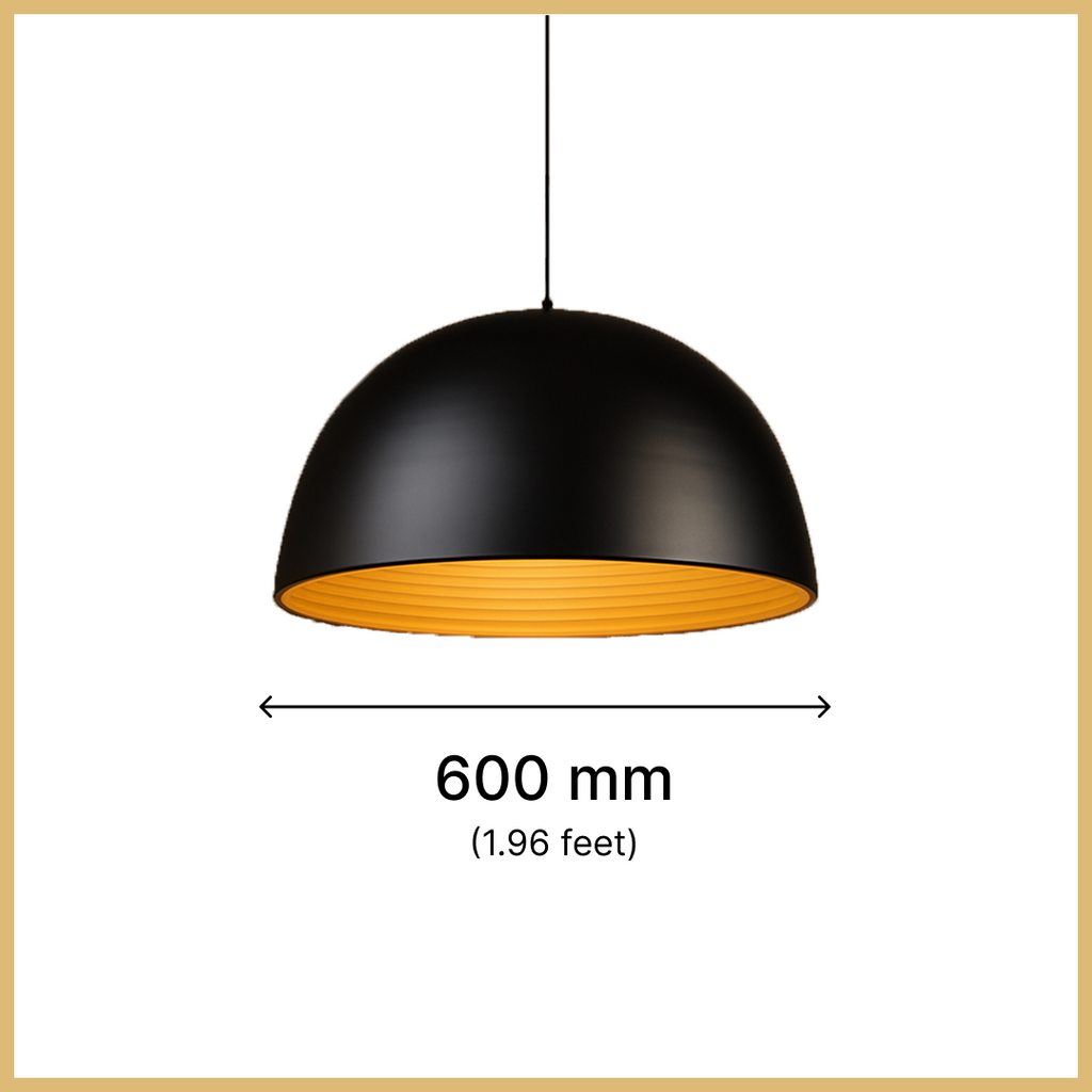 Duncan Pendant Black (Large )