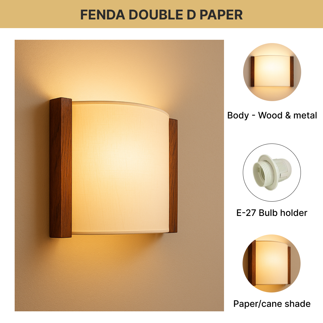 FENDA Double D paper (Double D-Type Paper Wall Bracket)