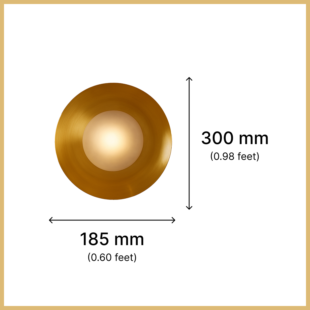 Full Moon Plate (Moon Light Surface Mounted)