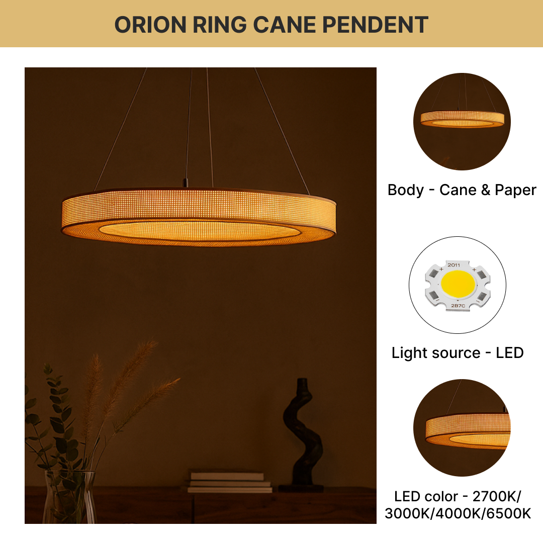Orion Ring Cane Pendant