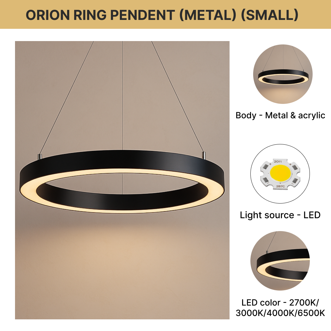 Orion Ring Pendant (Metal) (Small)