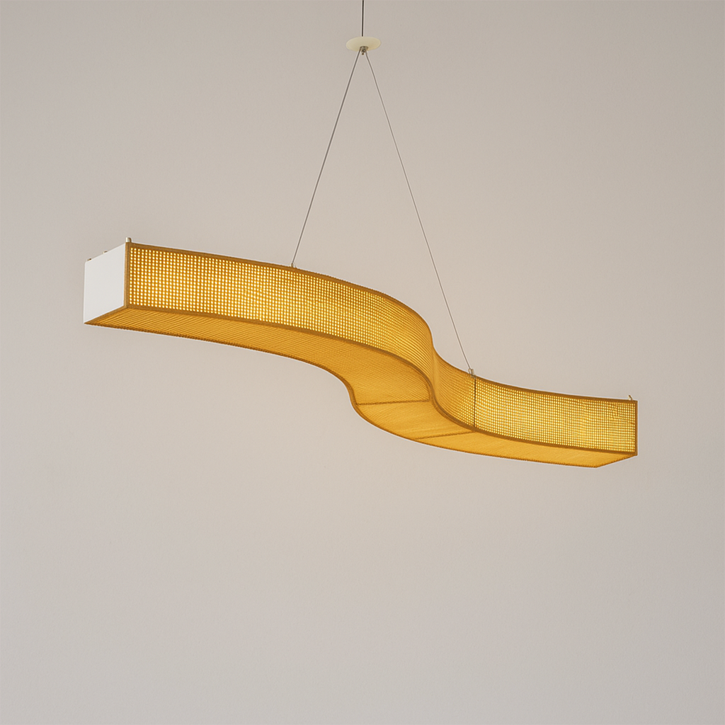 Snake Paper & Cane Pendant
