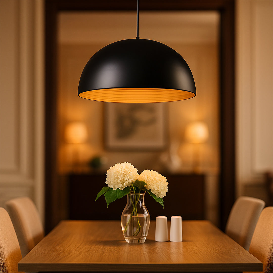 Duncan Pendant Black (Large )