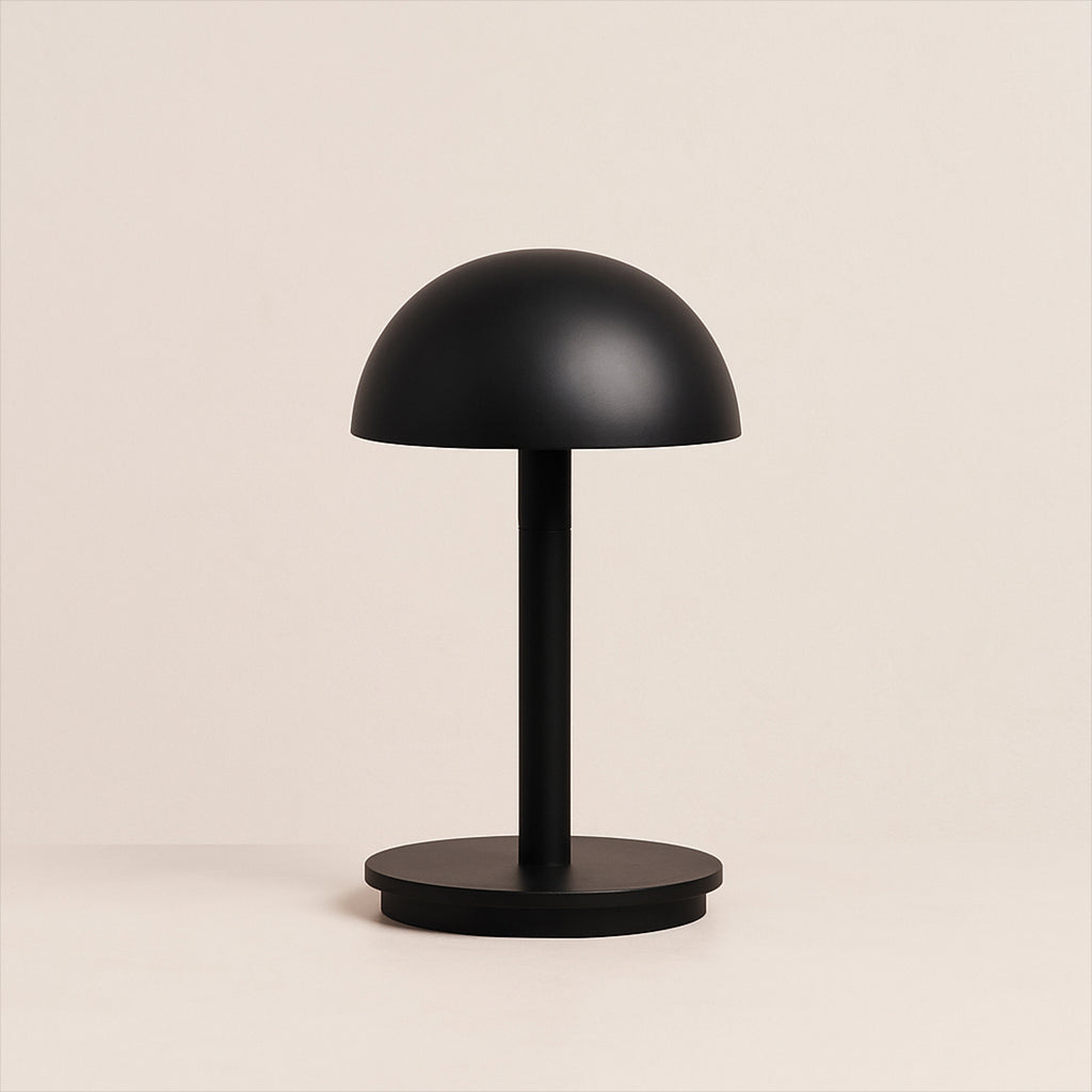Mushroom Table Lamp black