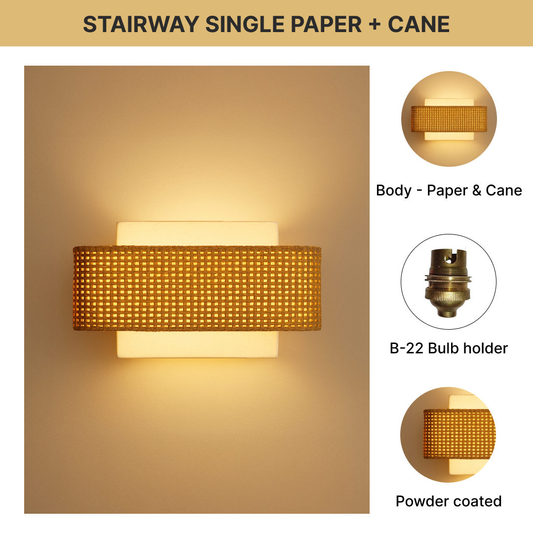 Stairway Single Paper + Cane