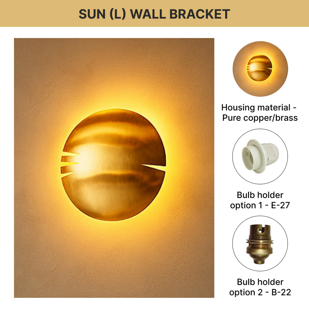 Sun (L) Wall Bracket