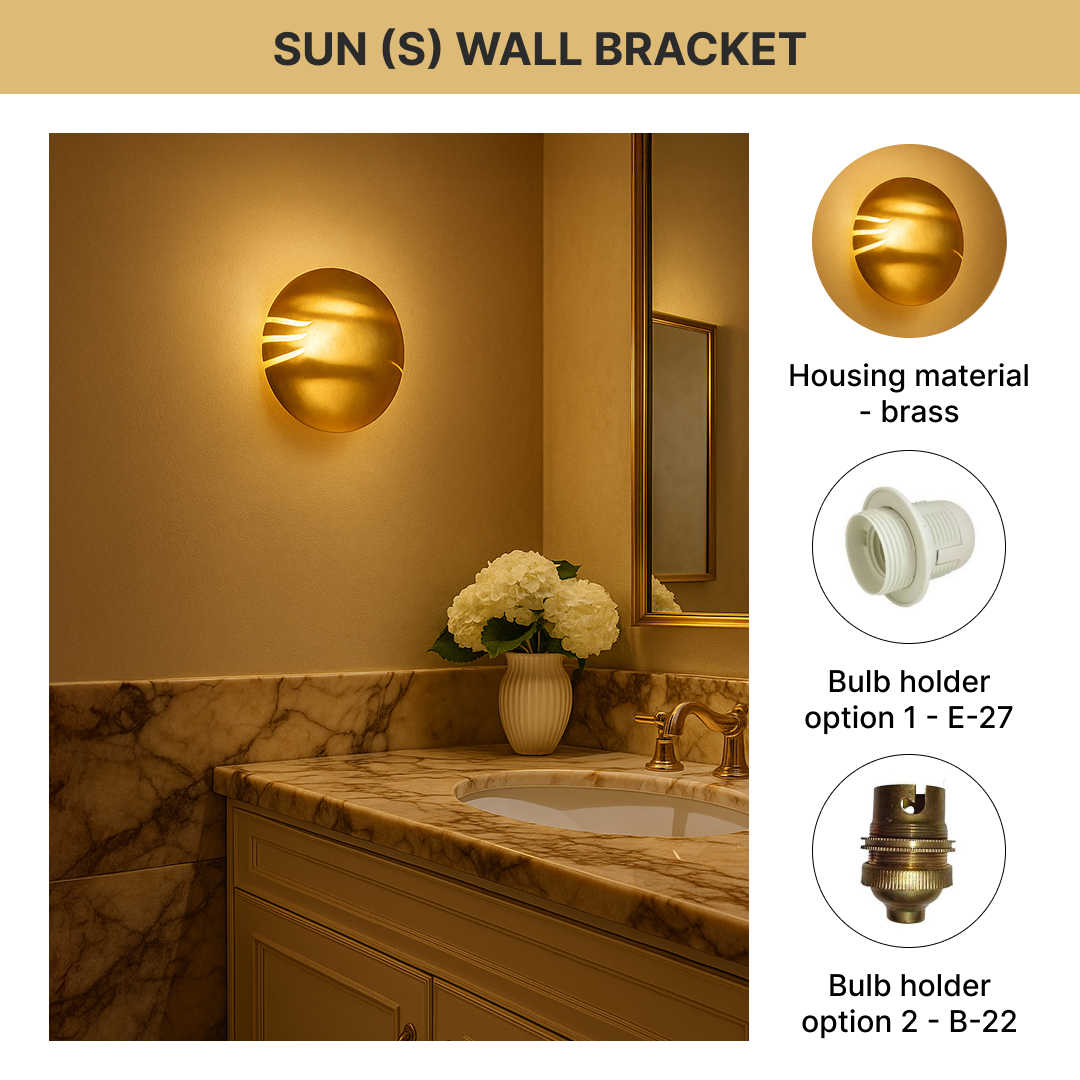 Sun (S) Wall Bracket